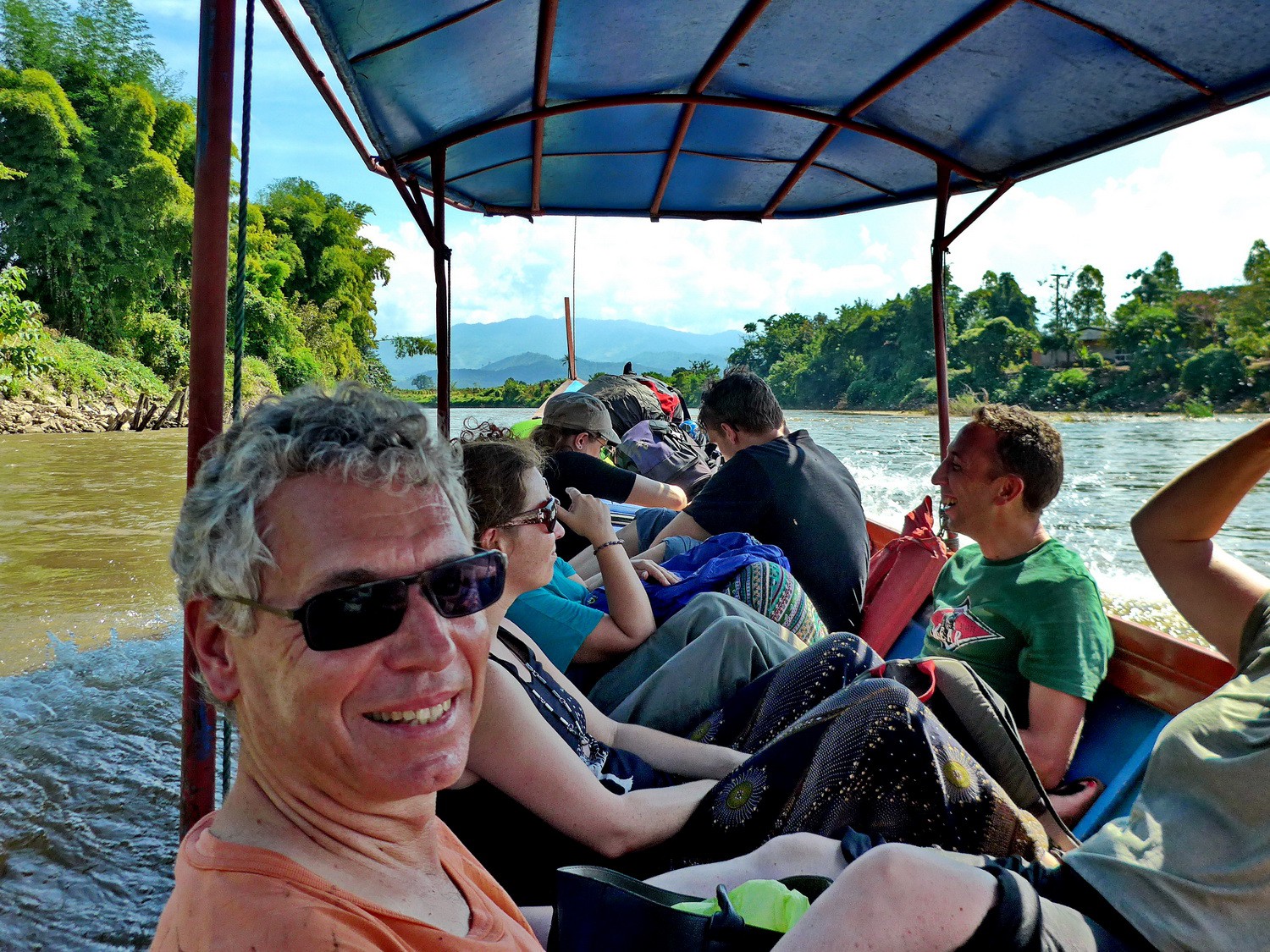 Cruising Mae Kok river